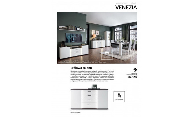 Vitrīna 2D Venezia VENV02L